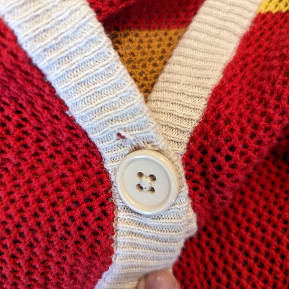 BBC Dr. Who Exclusive Fourth Doctor Cardigan Size M - Picture 4 of 4